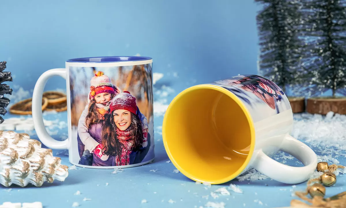 Brillante Trinkbecher mit eigenem Foto und individuellem Design