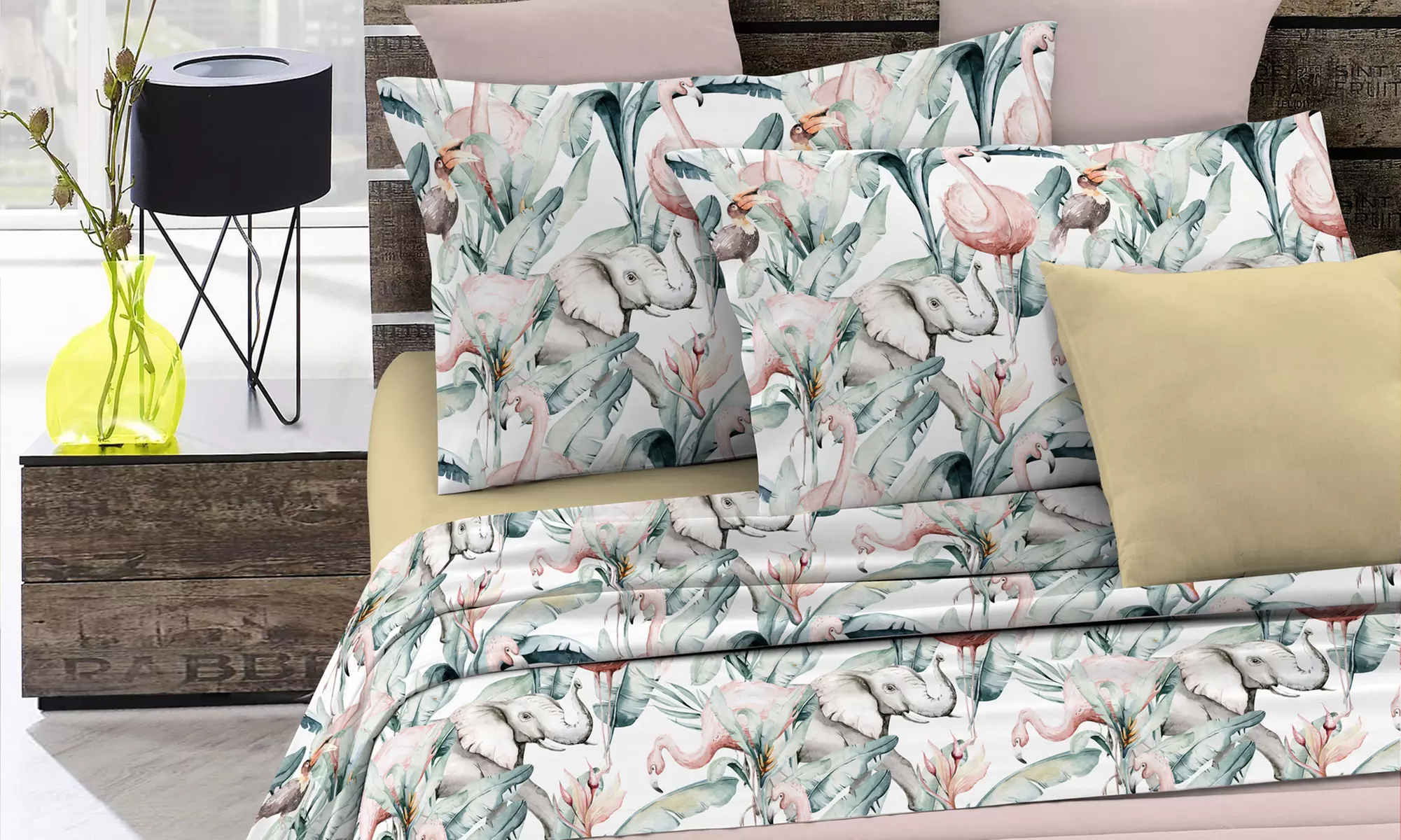 Completo letto Fashion no stiro Made in Italy