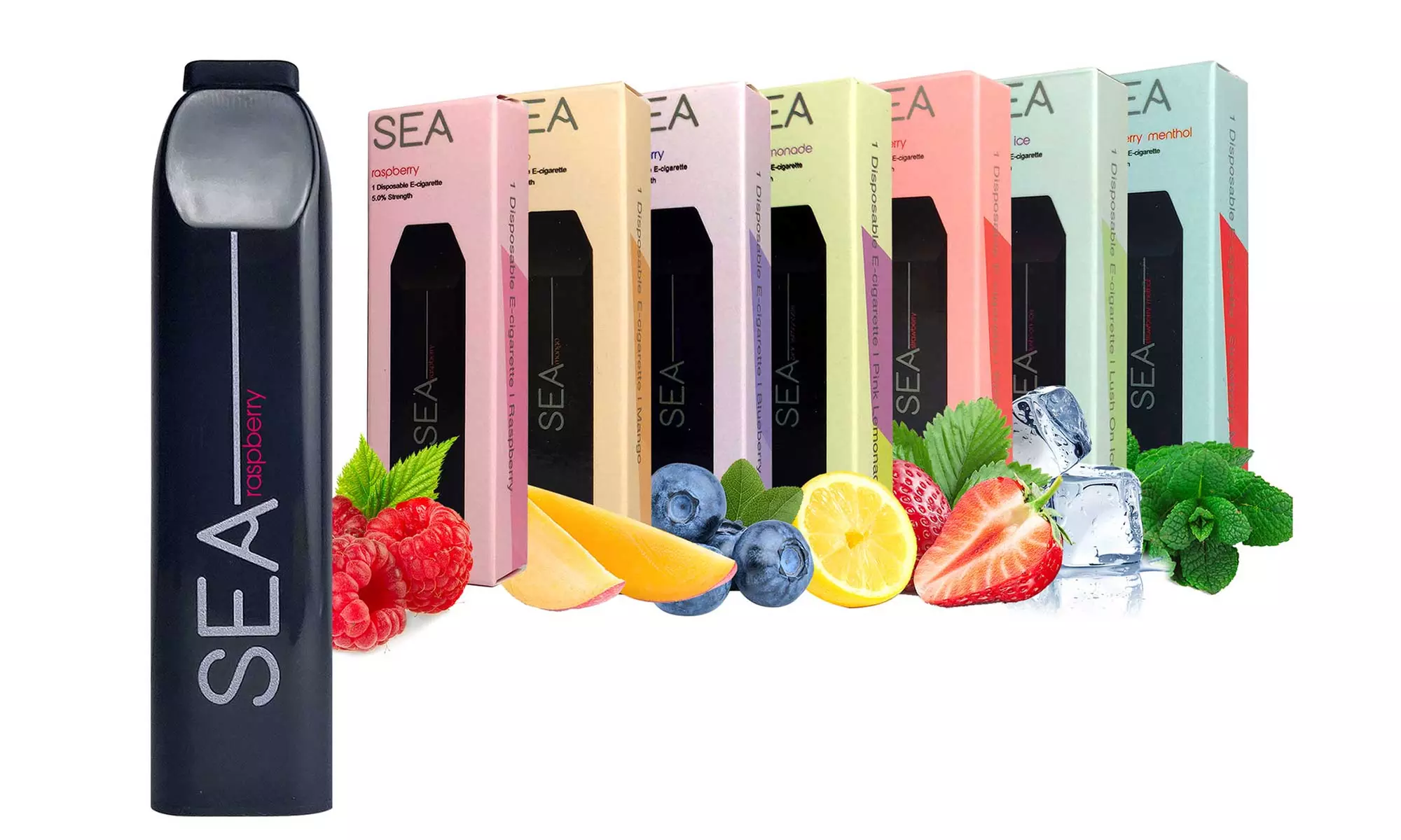 Disposable Vape Pod Device from Sea Pods (3-Pack) - Primary Image