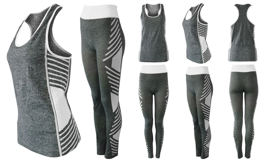 Image 2: Women's Two-Piece Active Wear Set