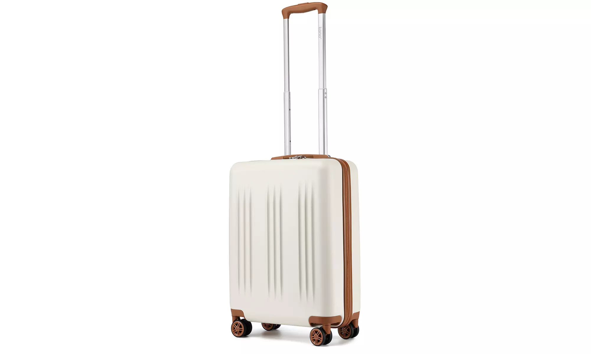 KONO One or Three Piece Four Wheels Hard Shell Suitcases