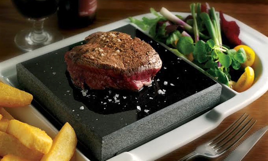 Image 1: Hot Rock 8oz Sirloin Steak for Two