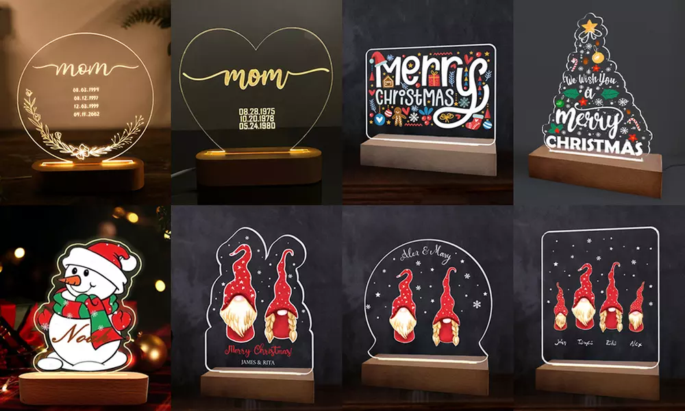 Design-Nachtlicht für Kinder mit Namen von Justyling