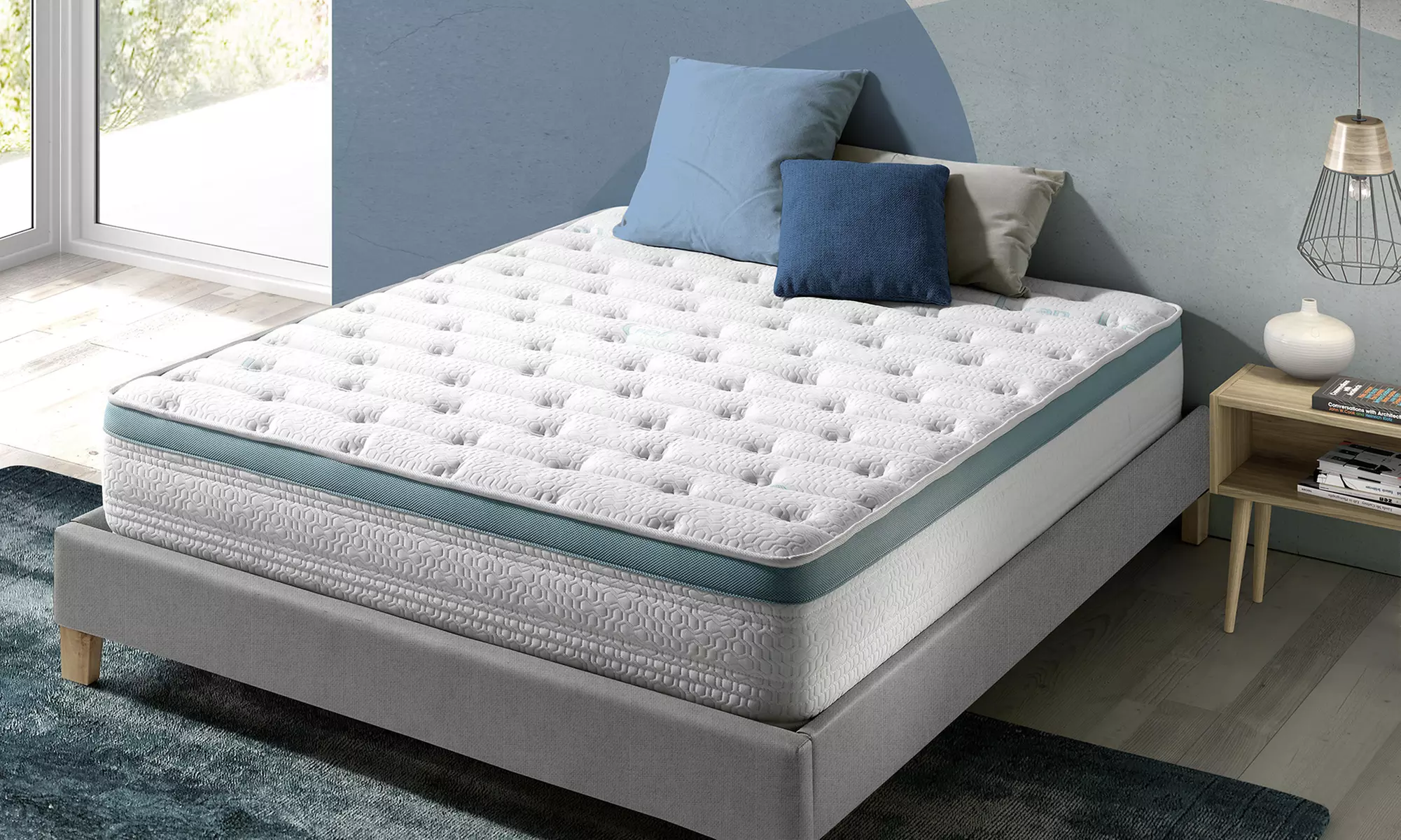 Matelas Visco Gel "Feran Ice" Somos venta ; plusieurs dimensions disponibles - Primary Image