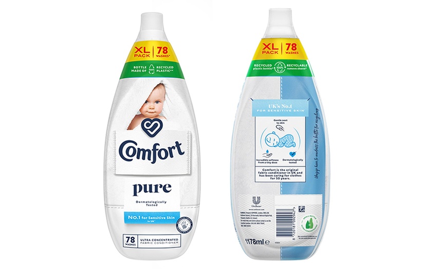 Image 2: Two- or Four-Pack of Comfort Concentrated Fabric Conditioner