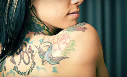 One-Hour Tattoo Session or Permanent-Makeup Session at Blue Tattoo Cafe in El Cajon (Up to 78% Off) - Primary Image