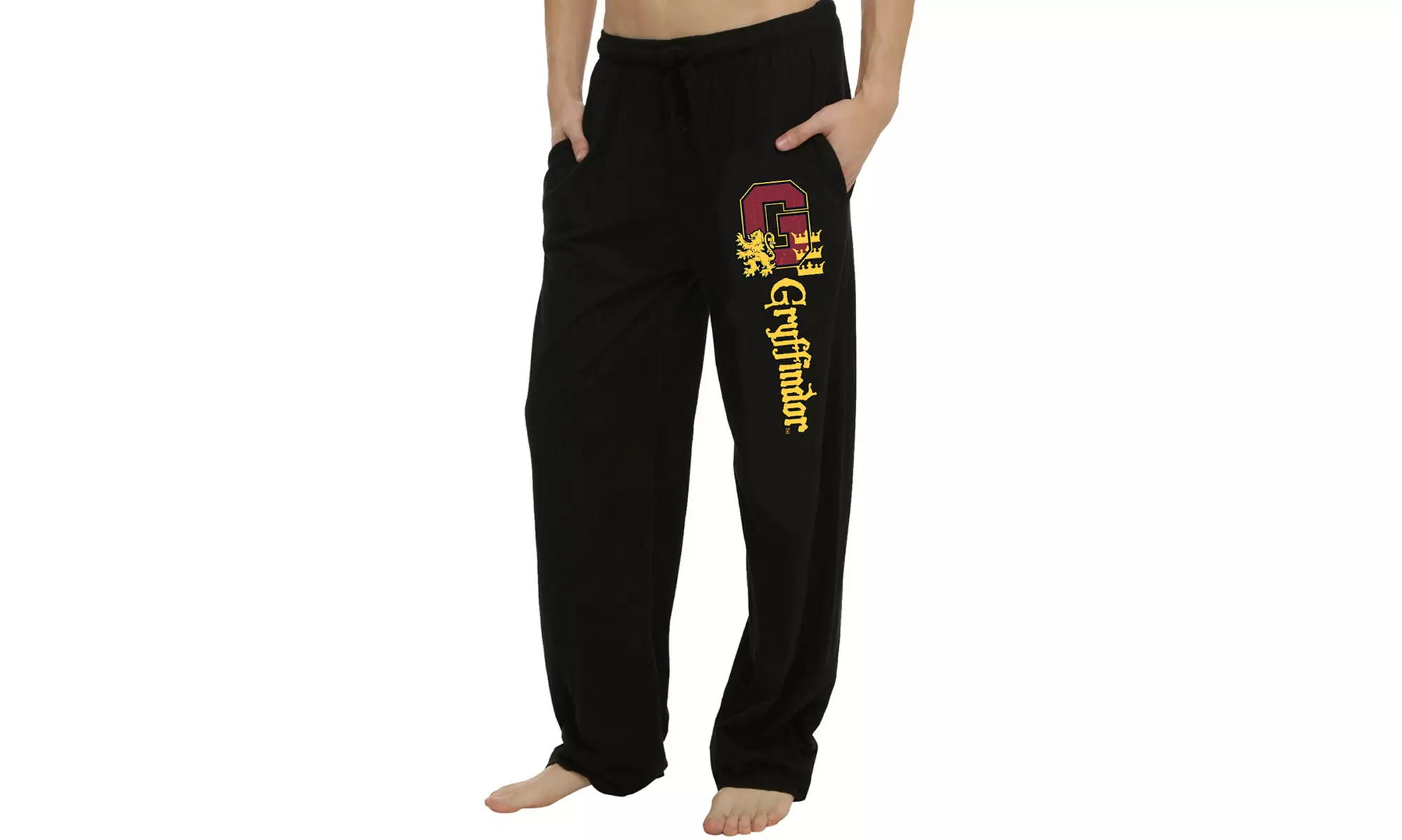 Harry Potter Men's Hogwarts Pajama Pants (Size M) - Primary Image