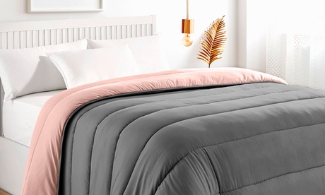 Piumino reversibile in microfibra disponibile in 2 misure e 3 colori