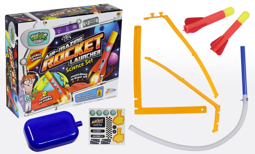 Image 2: Rocket Launcher Science Set