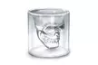Lot de 4 verres à liqueur en forme de tête de mort - Image 5