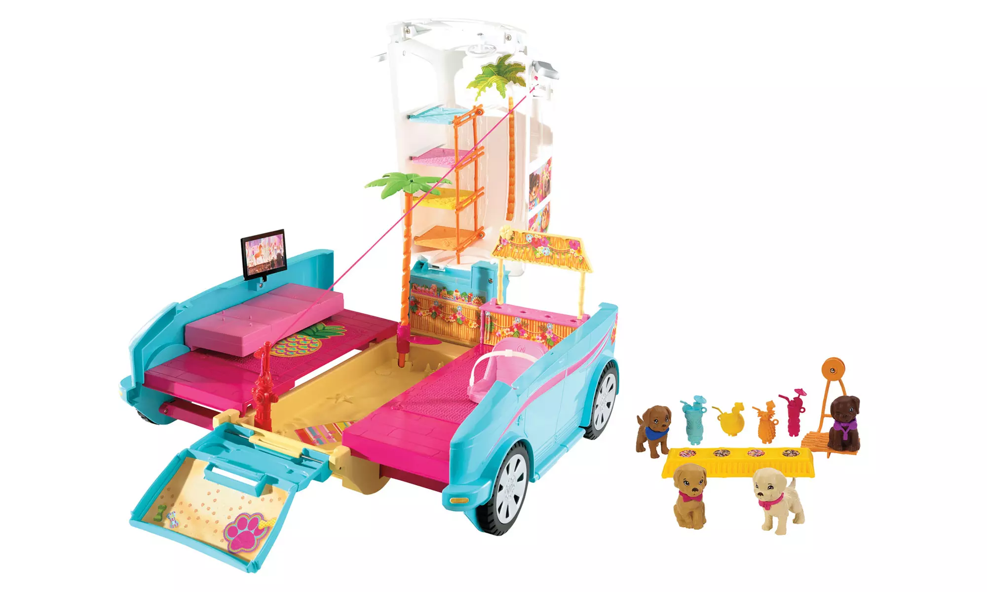 on Barbie Ultimate Puppy Mobile Groupon Goods