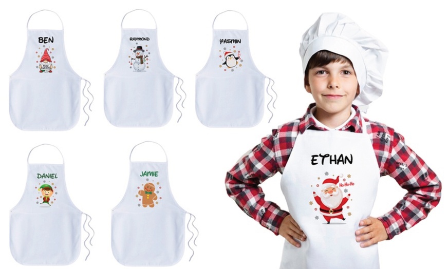 Image 2: Customized Christmas Aprons for Children and Adults!