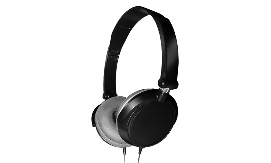 Image 3: Foldable Over-Ear Headphones