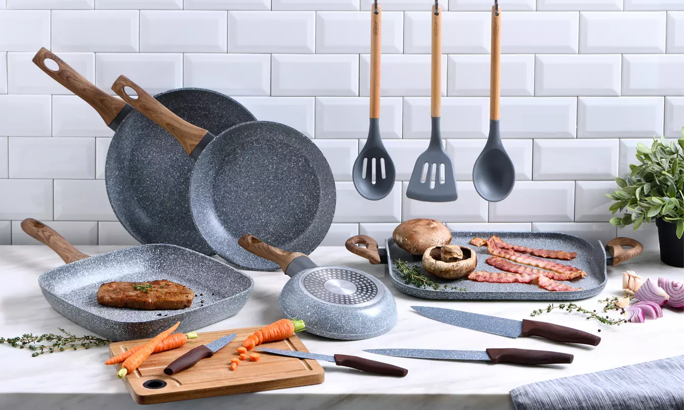 Padelle, griglie, coltelli o utensili Daimiel San Ignacio disponibili in vari set - Primary Image