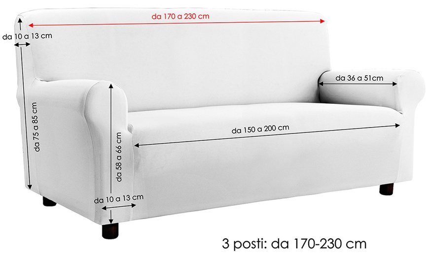 Image 17: Housse de canapé élastique