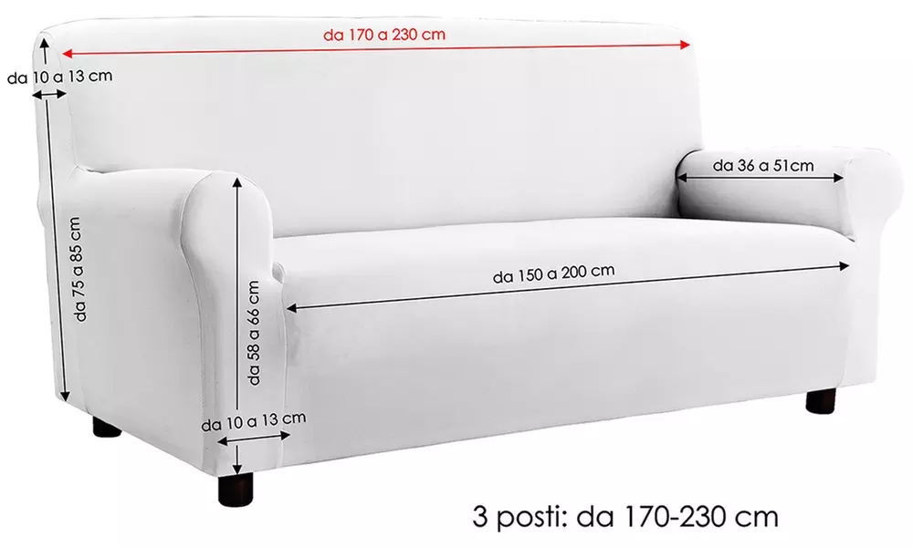 Housse de canapé élastique