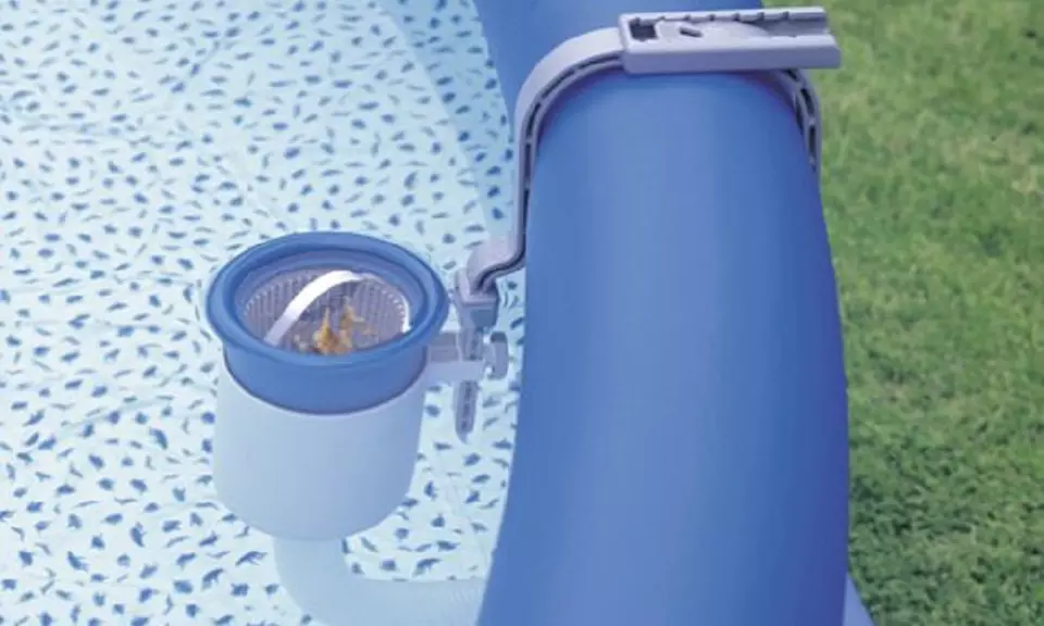 Intex Deluxe Wall-Mounted Swimming Pool Surface Automatic Skimmer - Second Medium