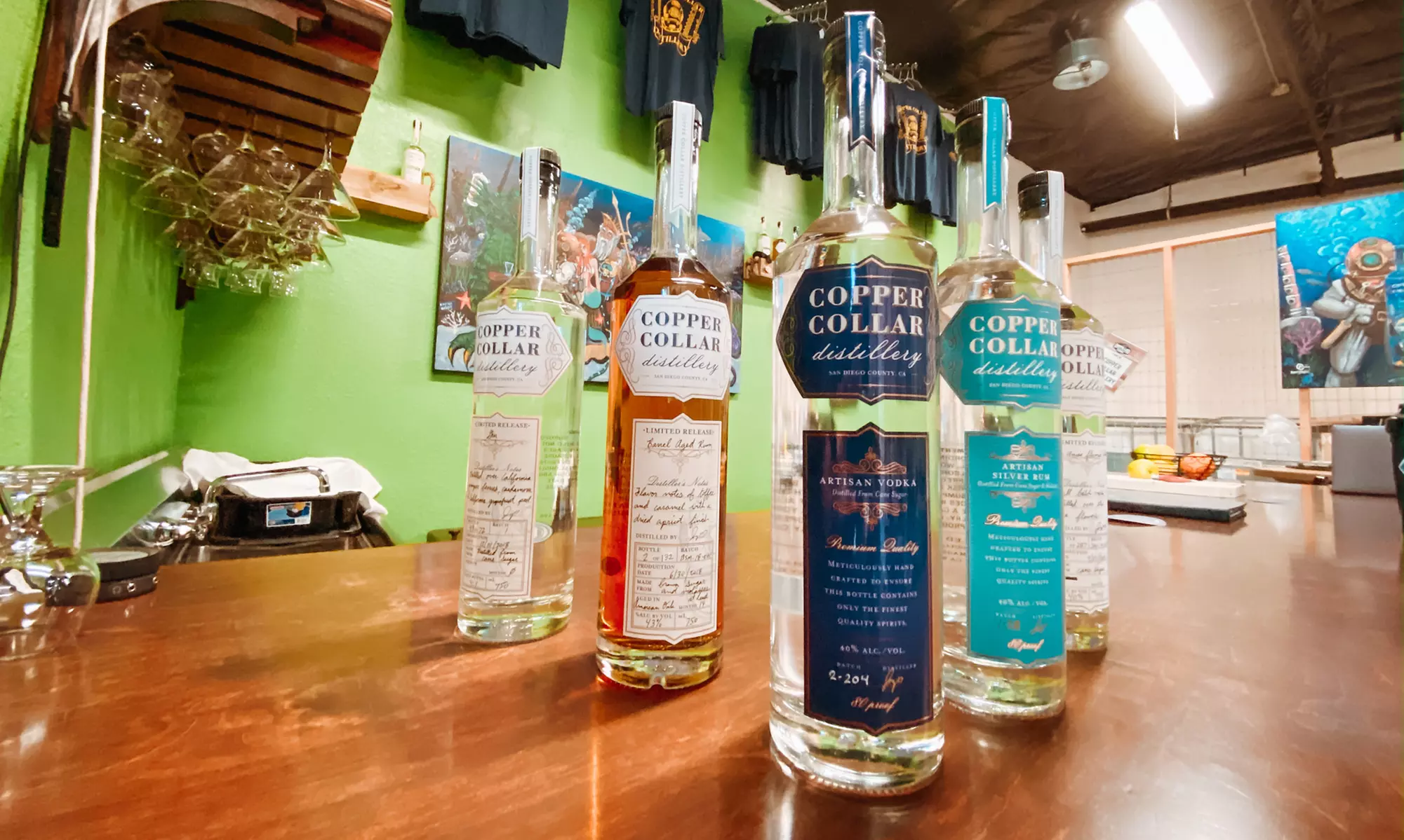 Tasting with Take-Home Glassware for One, Two, or Four at Copper Collar Distillery (Up to 29% Off) - Primary Image