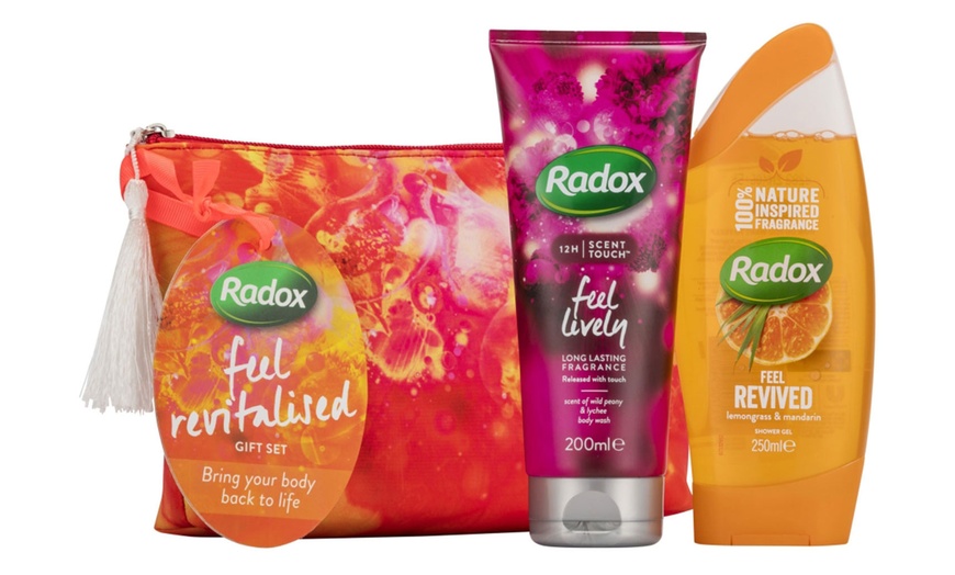 Image 1: Radox Feel Revitalised Gift Set