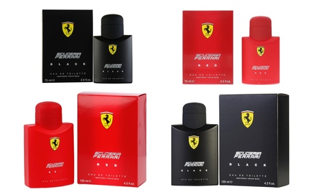 1 o 2 EDT da uomo Scuderia Ferrari disponibili in 2 formati e 2 tipologie