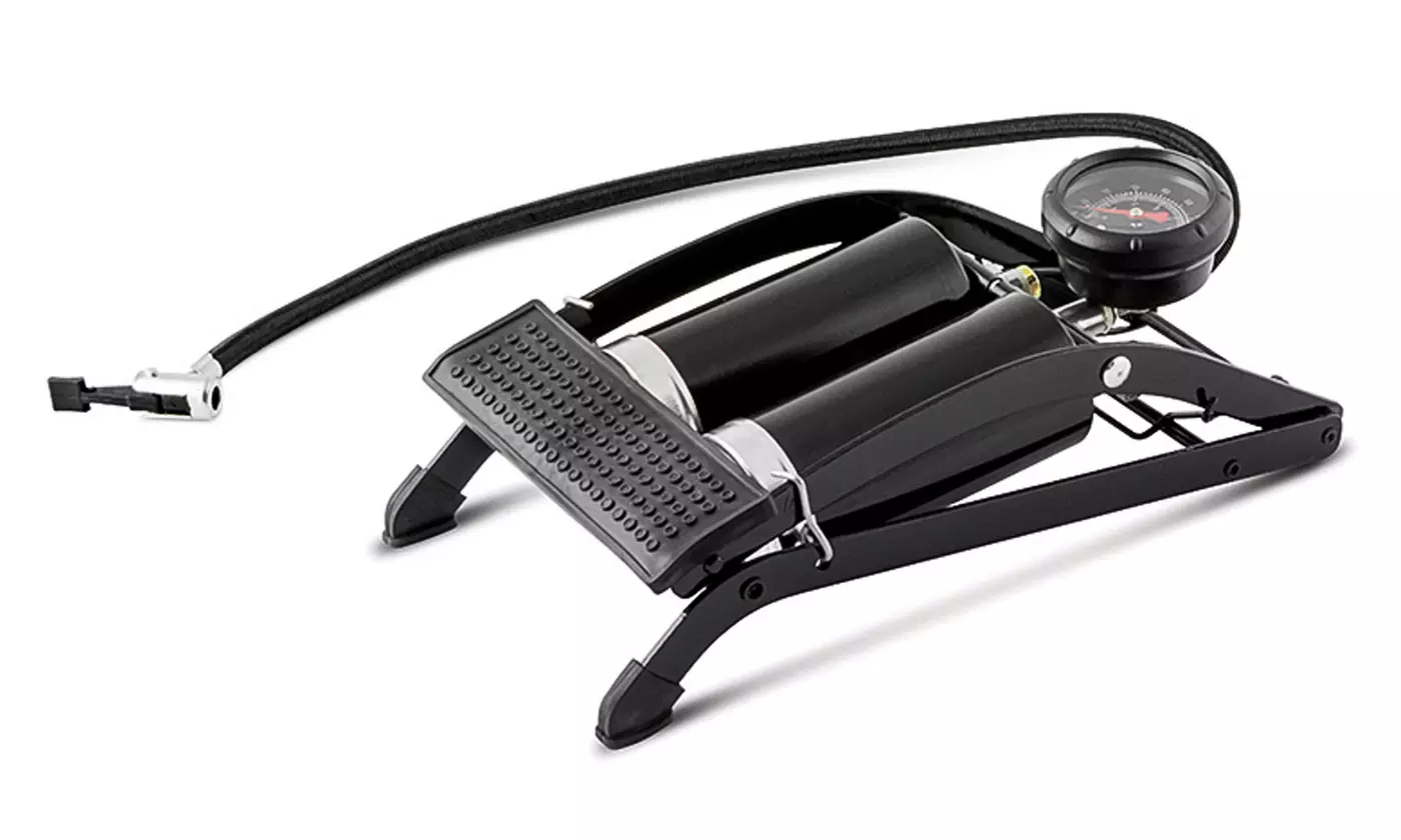 Double-Barrel Foot Pump - Primary Image
