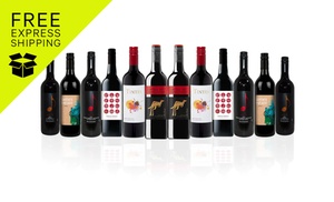 12 Bottles of Mixed Red Wine - Free Delivery from Coffee and Wine Co