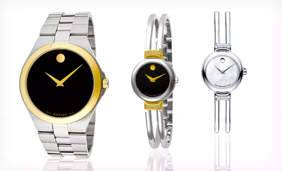 Movado Men’s or Women’s Watches (51% Off). Multiple Styles Available. Free Shipping and Returns. - Primary Image