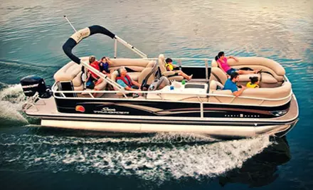 Nine-Hour Weekend or Weekday Pontoon-Boat Rental for Up to 12 at Bay Area Party Boats LLC (51% Off) - Primary Image