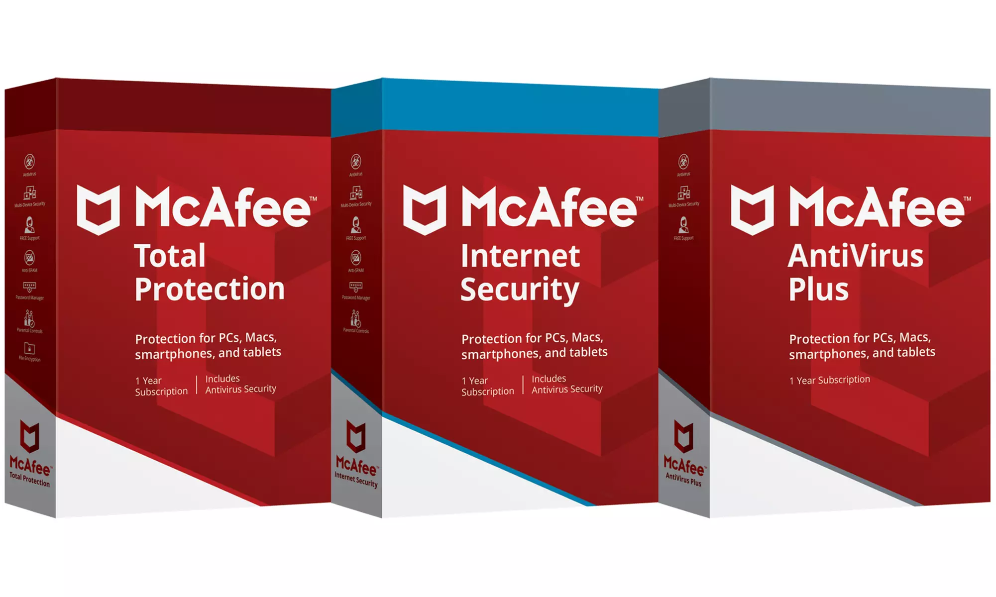 McAfee AntiVirus, McAfee Internet Security o McAfee Total Protection - Primary Image