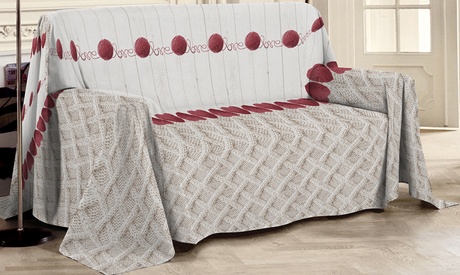 Copridivano Love Gomitolo disponibili in 2 dimensioni e 3 colori