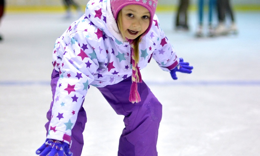 Image 10: Ticket to Christmas Ice Rink or Santa's Grotto with Village Entry