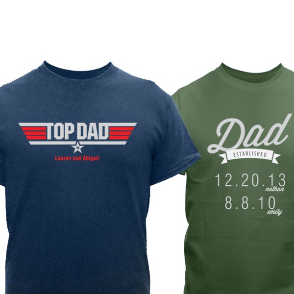 personalized dad shirts