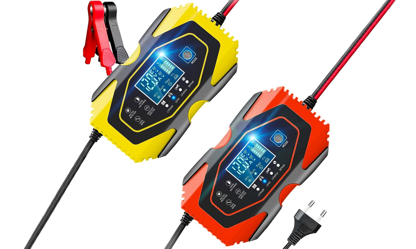 Caricabatteria per auto e moto