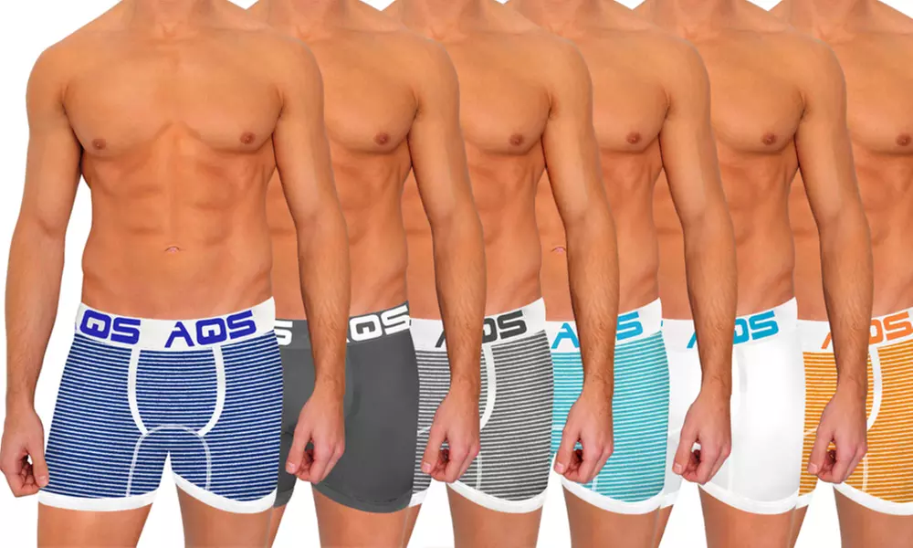 AQS Men's Long Trunks (6-Pack) (Size S) - Second Medium