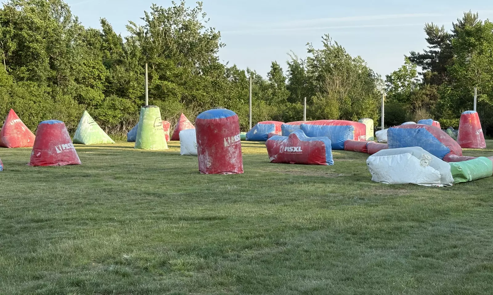 Paintball All-Day Admission - Fully Equipped for 1, 2, 4, 6, or 12