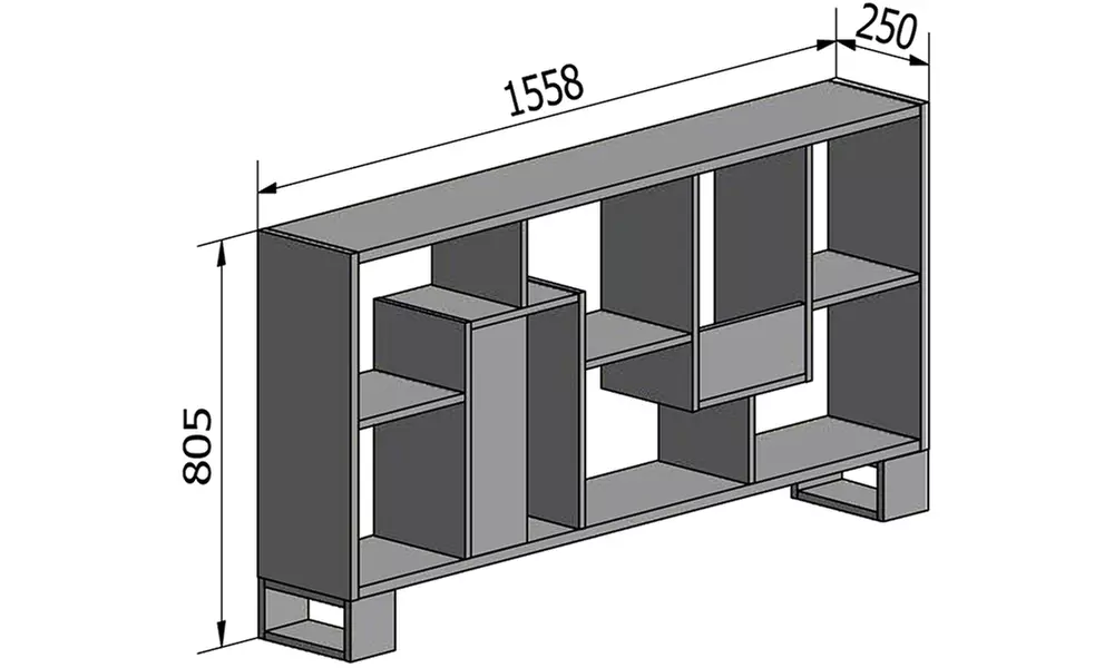 Ensemble de meubles de style industriel