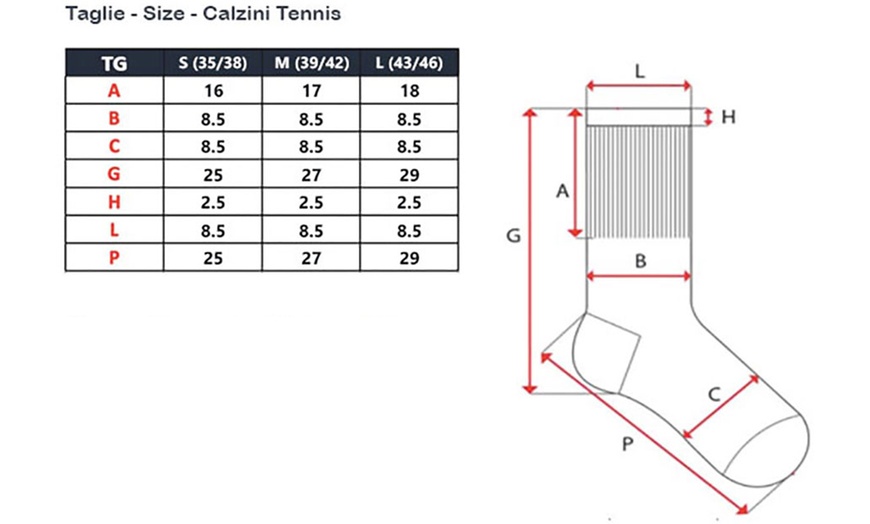 Image 2: 6, 12 o 15 paia di calzini sportivi Sergio Tacchini o Lotto