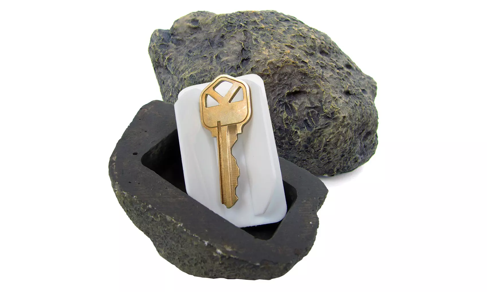 Hide-A-Key Rock Outdoor Key Holder - Primary Image