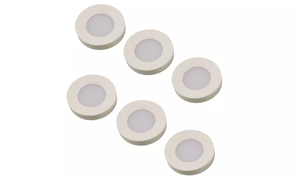 Westek Ultra-Slim Under-Cabinet LED Puck Lights (2-Pack) - Second Medium