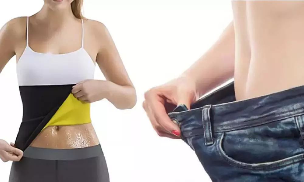 Un pack de ceinture de sudation en néoprène