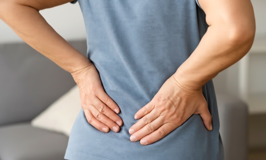 Image 2: Seated Shoulder & Neck Reset or Neck, Shoulder & Foot Unwind