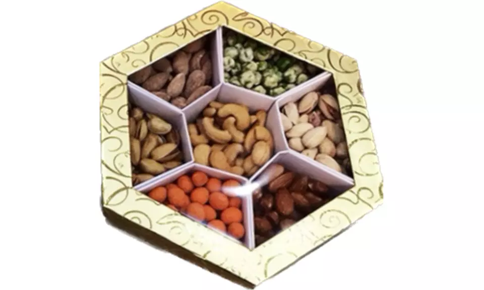 Standard Box of Nuts or Arabic Sweets at Al Dar Roastery