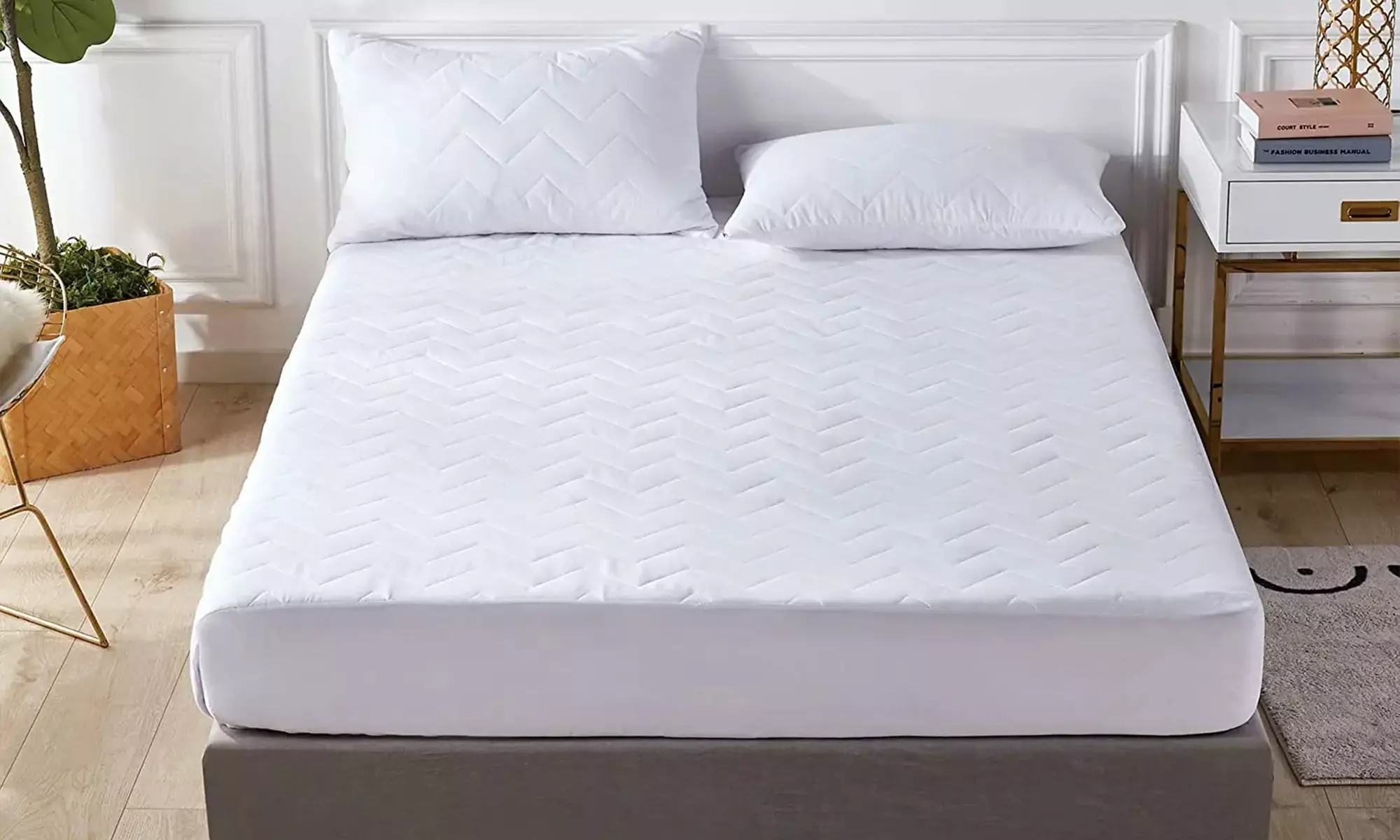 Coprimaterasso trapuntato ZigZag