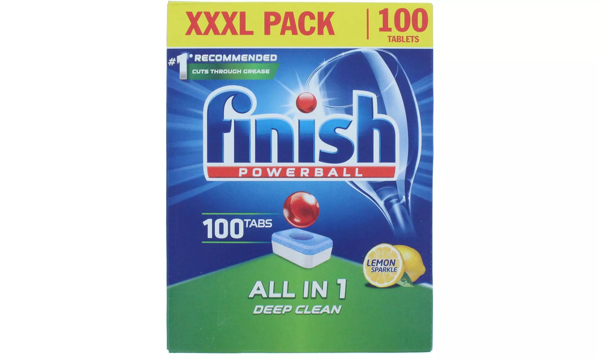 Up to 400 Tabs of Lemon Finish All-in-One Deep Clean - Primary Image