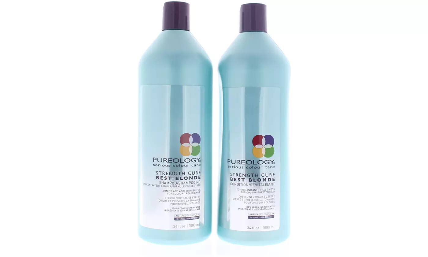 Pureology Strength Cure Best Blonde Shampoo, Conditioner, or Duo - Second Medium