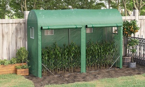 Outsunny Garden Plant Tomato Growth Greenhouse with Double Doors