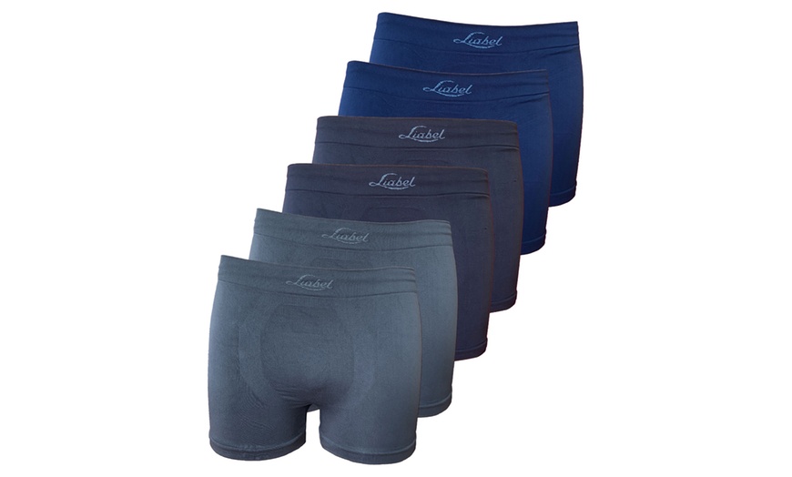 Image 5: Set di 6 boxer o slip da uomo Liabel