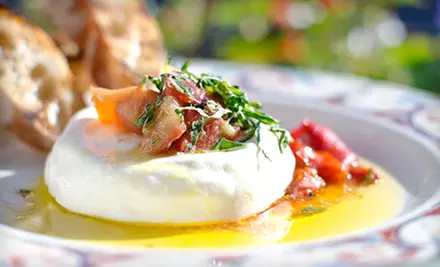 Mozzarella Cheese-Making Class for Two or Four with Wine and Antipasto Platters at Brick NYC (Up to 56% Off) - Primary Image