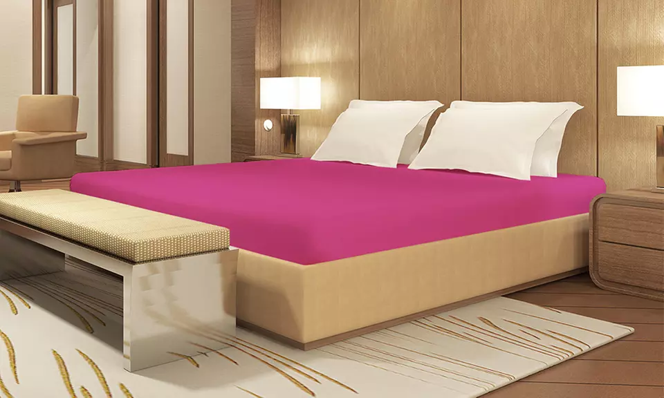 Lenzuolo sotto con angoli in puro cotone alta qualità Made in Italy