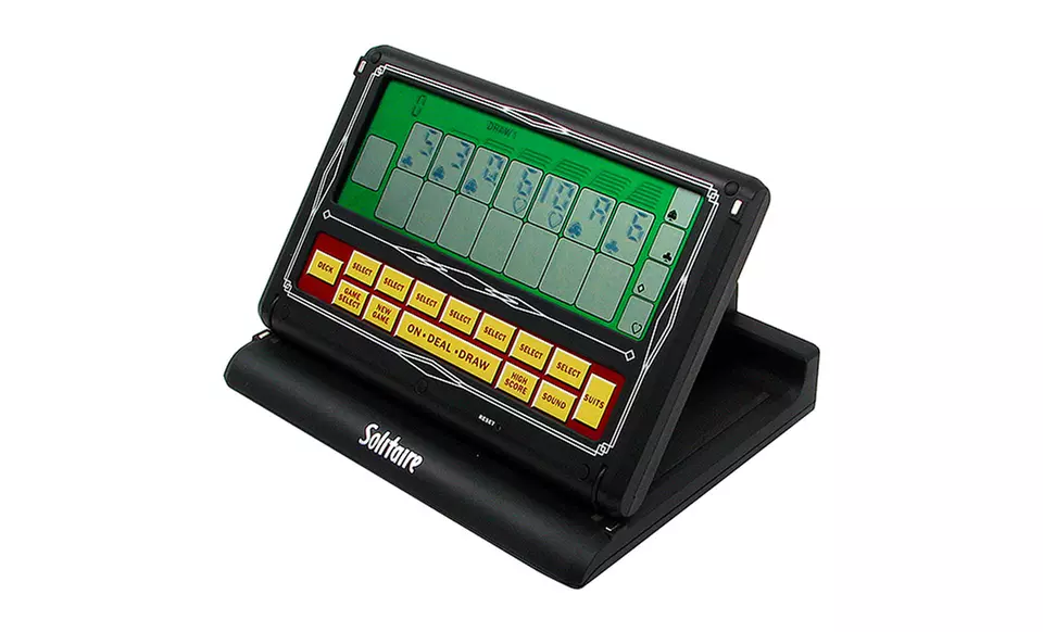 Portable Video Solitaire Touchscreen 2-in-1 Game - Primary Image